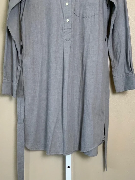 GAP Belted Flannel Shirtdress - Picture 8 of 16